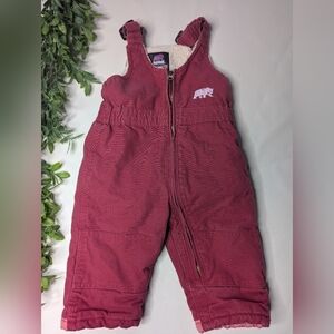 Berne Baby Insulated Snow Bibs Pants Size 18 Months